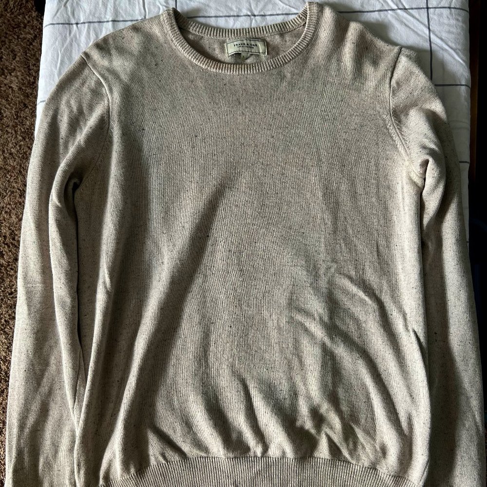 Frank and Oak sweater Oatmeal L